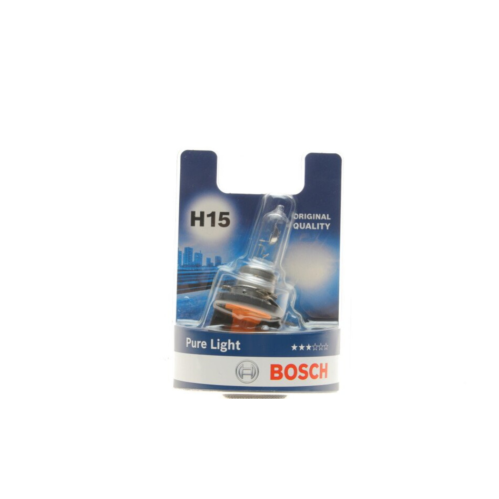 Автолампа 12V 15/55W H15 BOSCH 1987301099