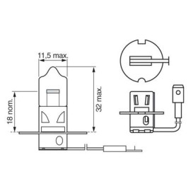 Автолампа BOSCH 1987302031