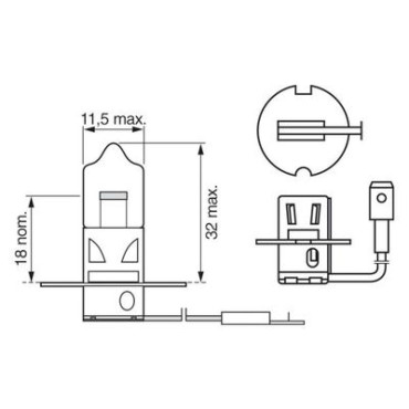 Автолампа BOSCH 1987302031