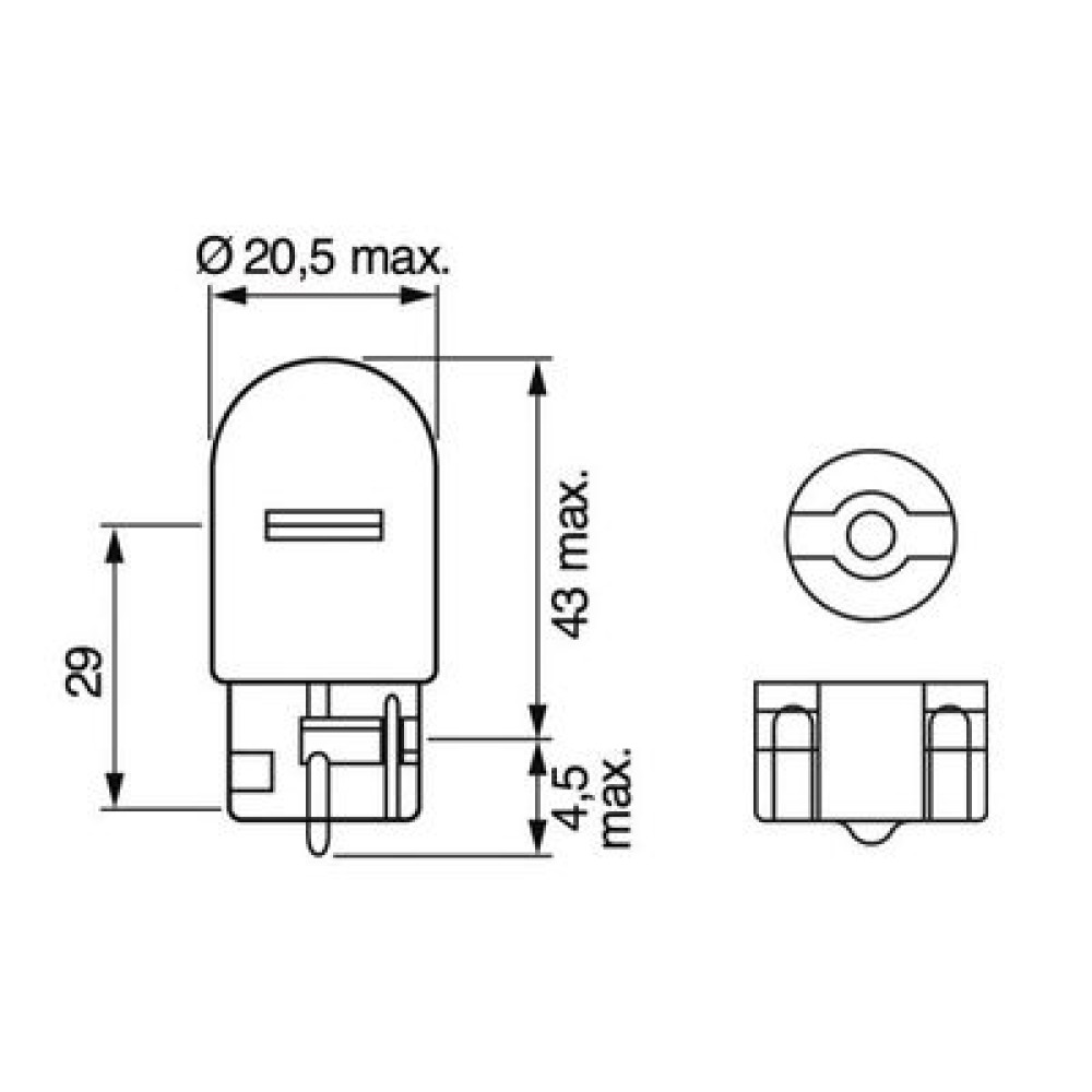 Автолампа BOSCH 1987302251
