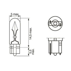 Автолампа BOSCH 1987302824