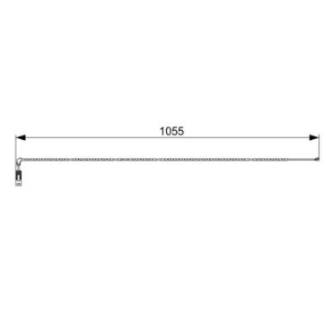 Датчик зношування колодок BOSCH 1987473001