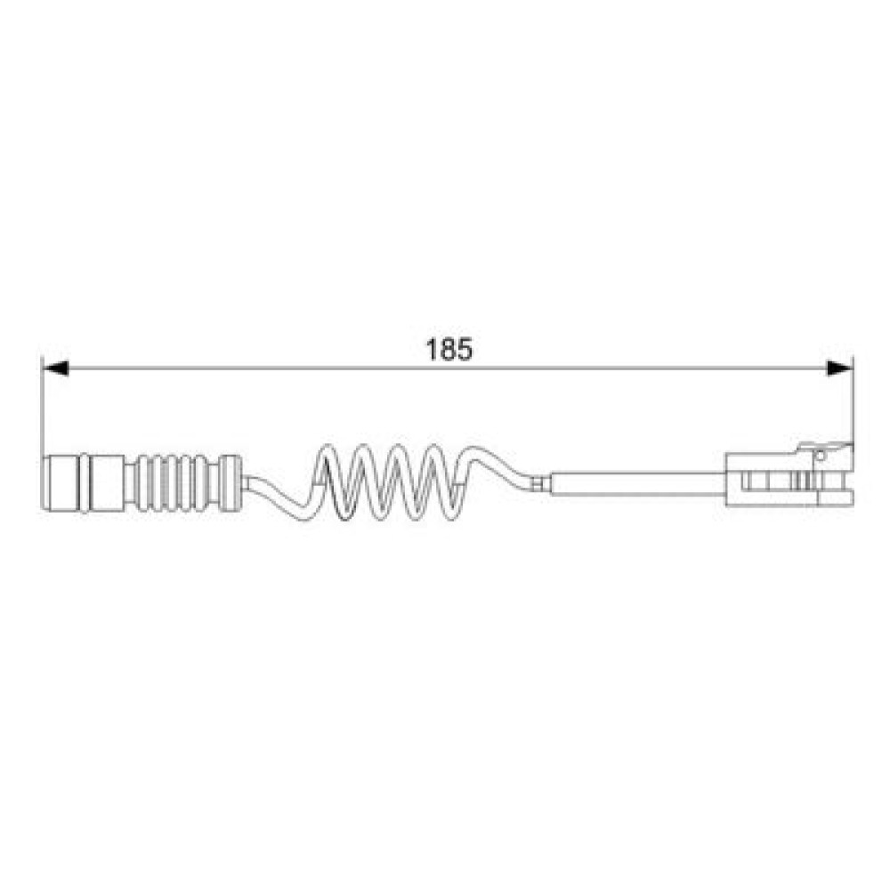 Датчик зносу гальмівних колодок BOSCH 1987473007