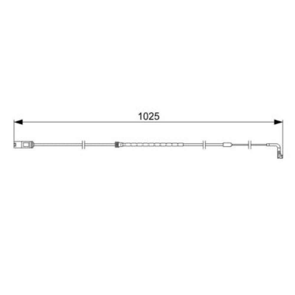 Датчик зношування колодок BOSCH 1987473026
