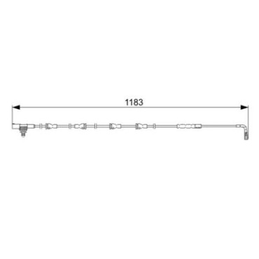 Датчик износа колодок BOSCH 1987473031