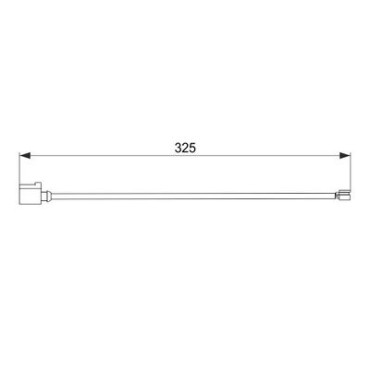 Датчик зношування колодок BOSCH 1987474567
