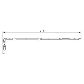 BOSCH 1987474946 Датчик зношування колодок BOSCH 1987474946
