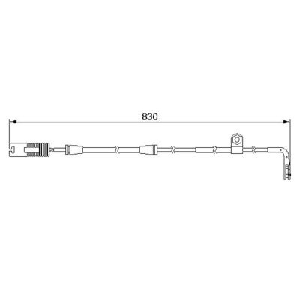 Датчик зношування колодок BOSCH 1987474958