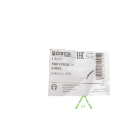 Шланг гальмівний гідравлічний BOSCH 1987476030