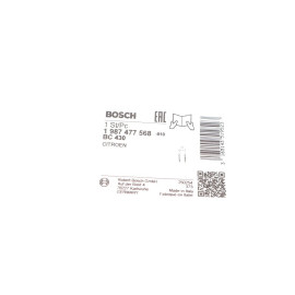 Трос гальмівний лівий BOSCH 1987477568