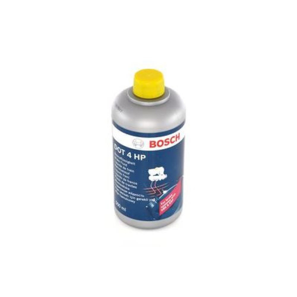 Гальмівна рідина (DOT 4) HP, 0.5л BOSCH 1987479112