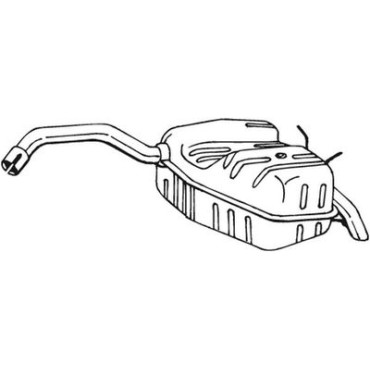 Глушитель Bosal 200547