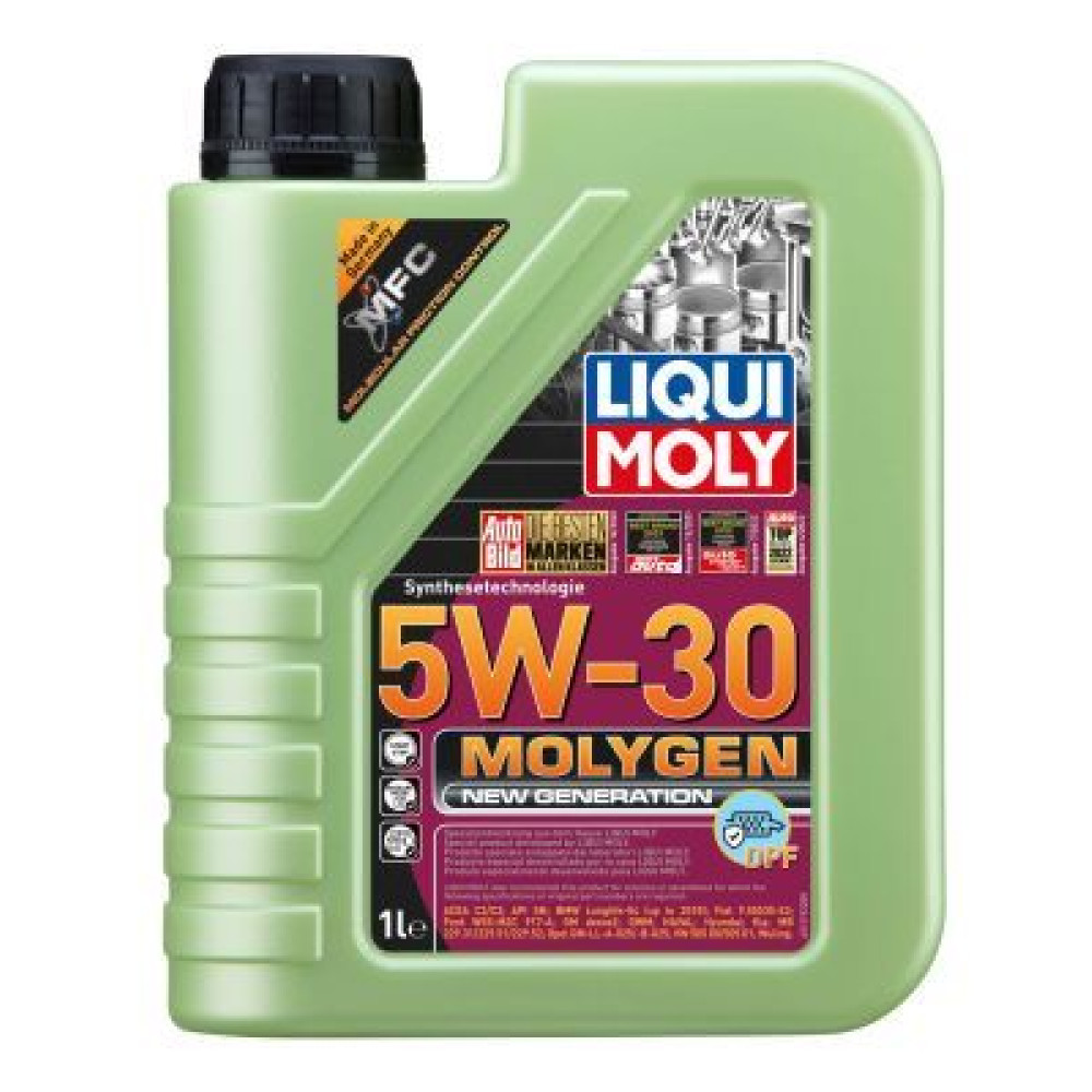 Моторное масло Molygen New Generation DPF 5W-30, 1л. LIQUI MOLY 21224