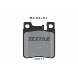 Комплект тормозных колодок из 4 шт. дисков Textar 2130504
