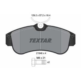Комплект тормозных колодок из 4 шт. дисков Textar 2154601