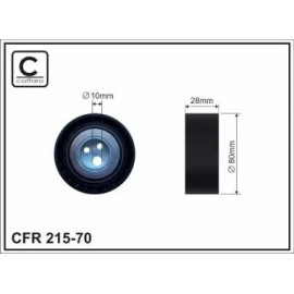 Ролик натяжной CAFFARO 21570