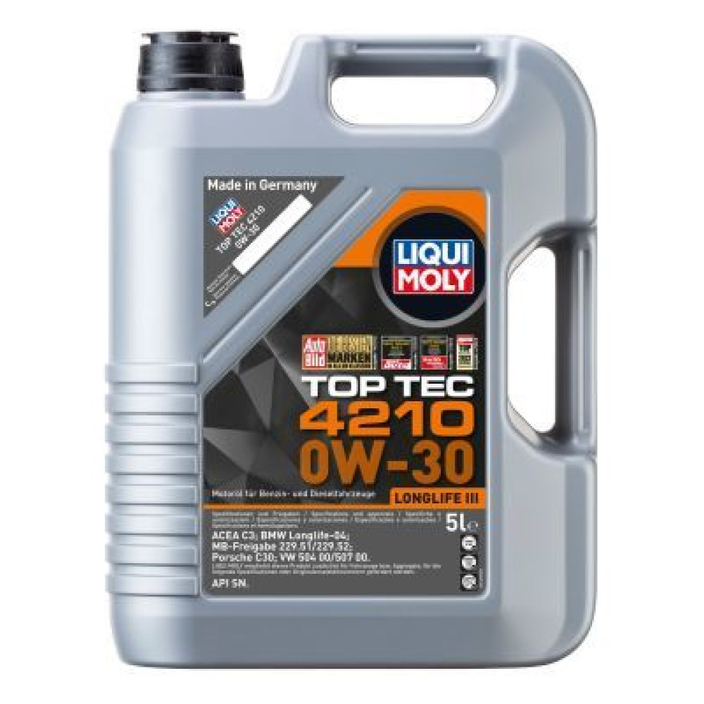 Олива моторна TOP TEC 4210 0W-30 5л LIQUI MOLY 21605