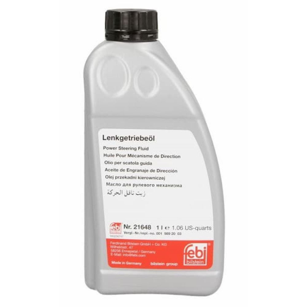 Рідина гідравлічна ГПК MB 344.0/Hydraulic Fluid 1L (жовта) FEBI BILSTEIN 21648