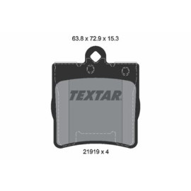 Комплект тормозных колодок из 4 шт. дисков Textar 2191901