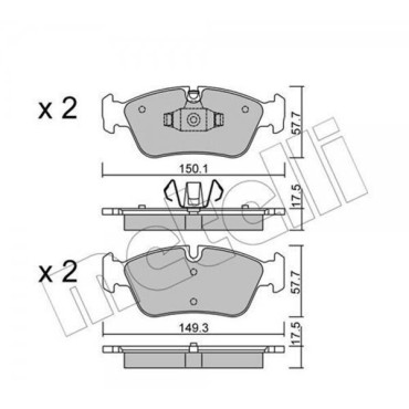 Опора кульова передня нижня ABS 220640