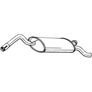 Глушитель Bosal 220649