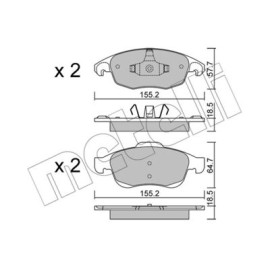 Ремкомпл. супорта перед VECTRA/CORSA/KADETT (48/10мм) 80-95 AUTOFREN SEINSA d4465