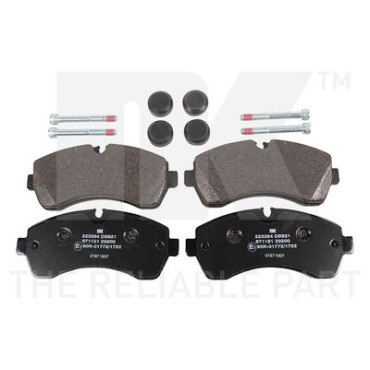 Колодки тормозные дисковые, комплект NK 223364