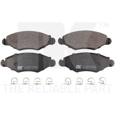 Колодки тормозные дисковые, комплект NK 223739