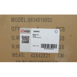 Диск колесный Solgy 225002