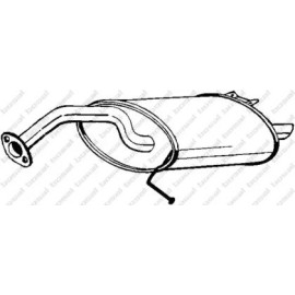 Глушитель Bosal 228895