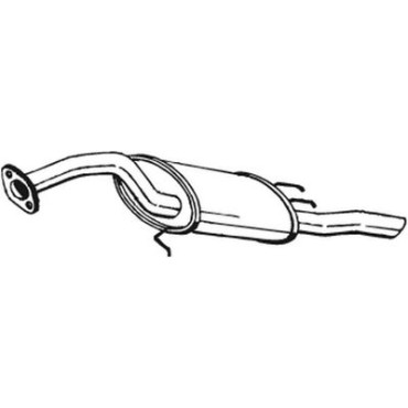 Глушитель Bosal 228897