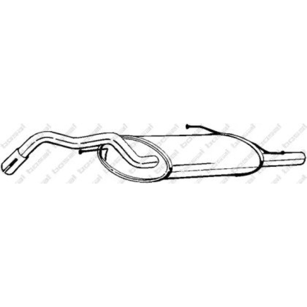 Глушник Bosal 228953
