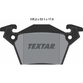 Комплект гальмівних колодок з 4 шт. дисків Textar 2302001