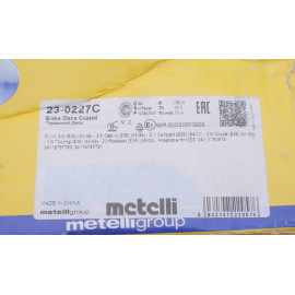 Диск гальмівний METELLI 230227c