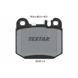 Комплект тормозных колодок из 4 шт. дисков Textar 2315702