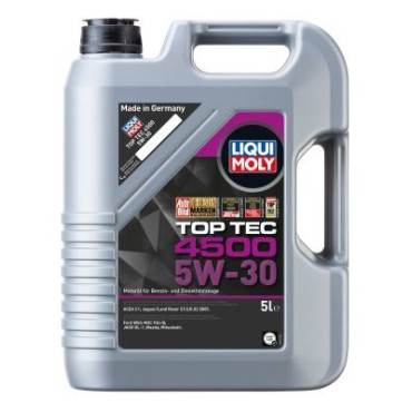 Моторна олива Top Tec 4500 5W-30, 5л LIQUI MOLY 2318