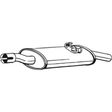 Глушитель Bosal 233279