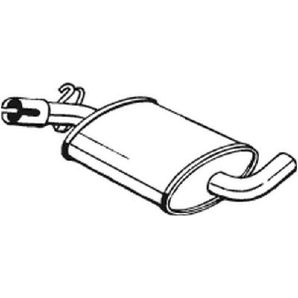 Глушник Bosal 233421