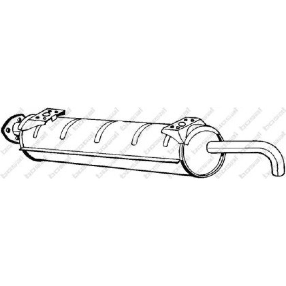 Глушитель Bosal 233565