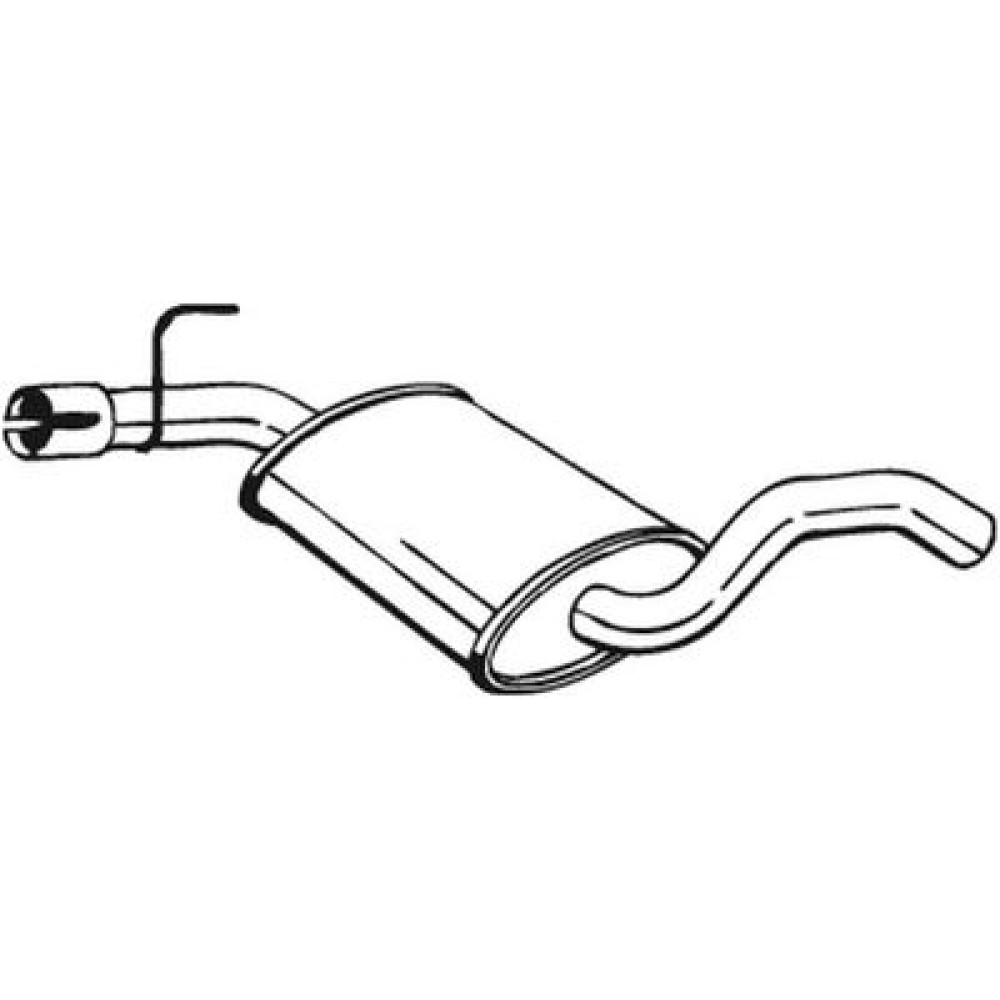 Глушитель Bosal 233693