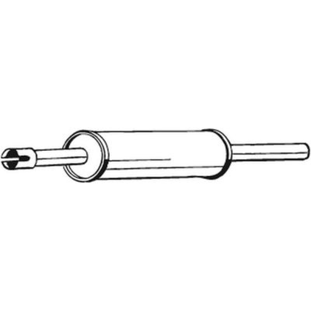 Глушитель Bosal 233701
