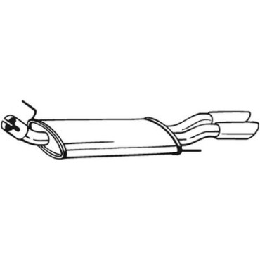 Глушник Bosal 233731