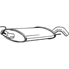 Глушник Bosal 233735
