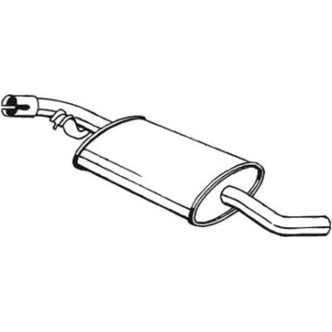Глушитель Bosal 233743