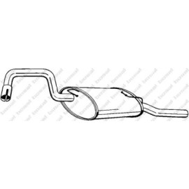 Глушитель Bosal 235209