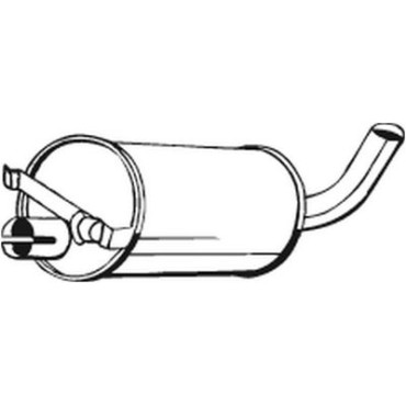 Глушитель Bosal 235909