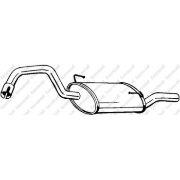 Глушитель Bosal 235931