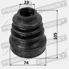 Пильовик ШРКШ внутрішній Febest 2415kangiit