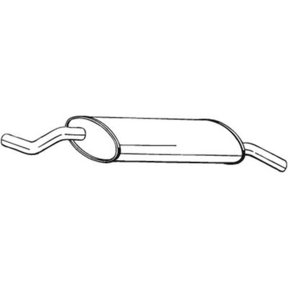 Глушитель Bosal 247913