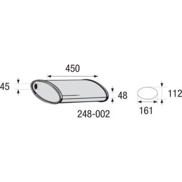 Глушитель Bosal 248002